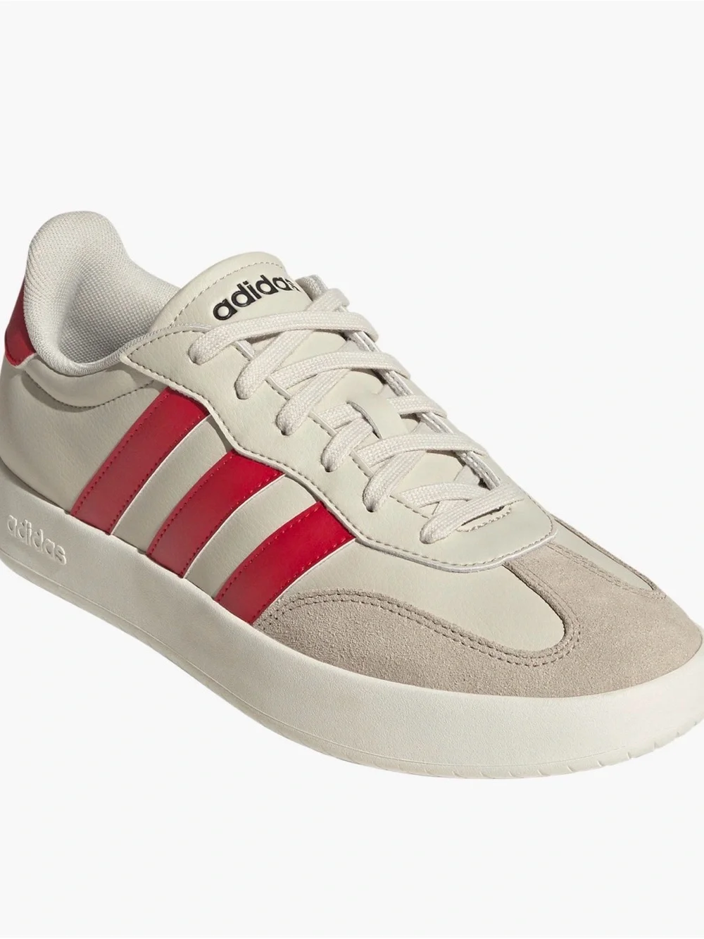 adidas Barreda Decode Scarlet Red Cream Lace Up Sneakers Men’s Shoe 11.5 or 10.5